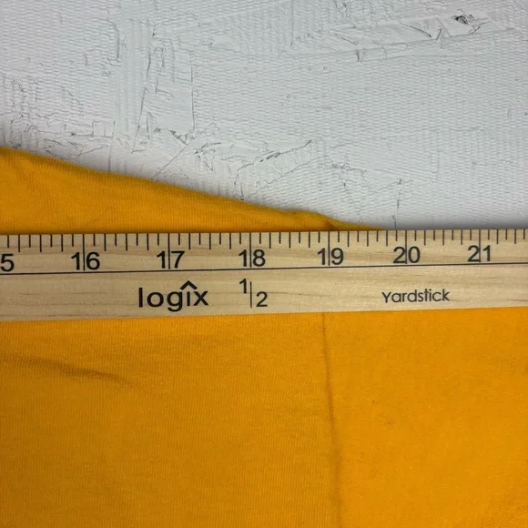 Vintage Feminist Mustard Yellow Graphic T-Shirt Women’s Large - Picture 3 of 7